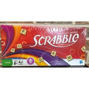 New Sealed Hasbro Scrabble Crossword Game